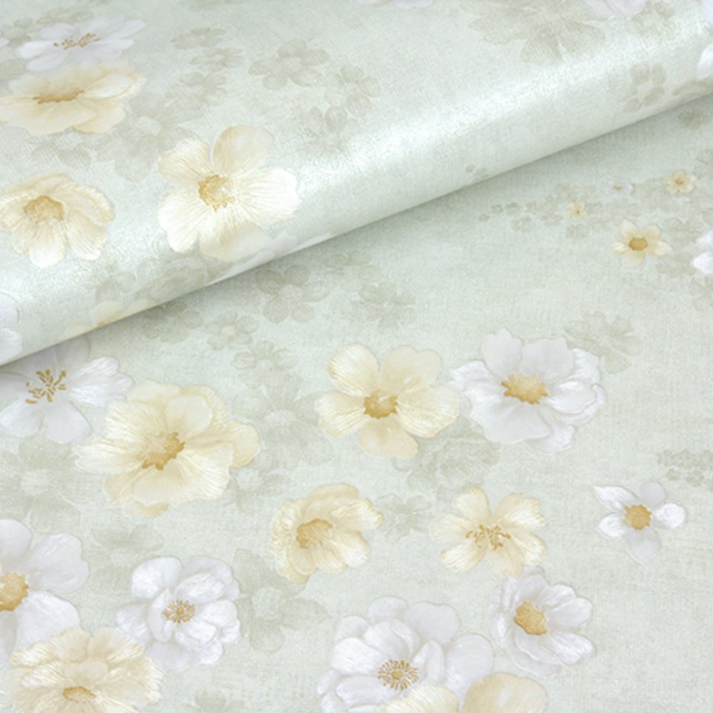 Jinyi Y61403 Chinese Manufacturer Flower Pattern Floral Self Adhesive Wall Sticker Roll Up Thick Wallpaper