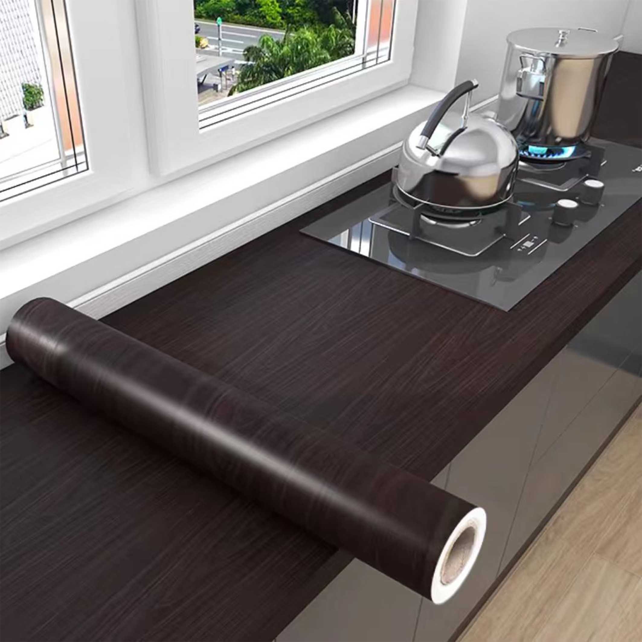 wholesale New Trends wooden adhesive sheet acrylic self adhesive laminating film cabinet door sticker with Best Brand