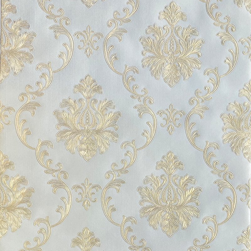 3D Home Decoration Wallpaper Interior Design 3D Design Non woven Damascus Bedroom Wallpaper Beauty salon wall paper