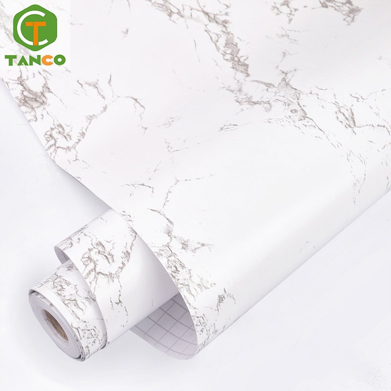 Alternative marble pvc self-adhesive wallpaper peel and stick wall paper for decoration