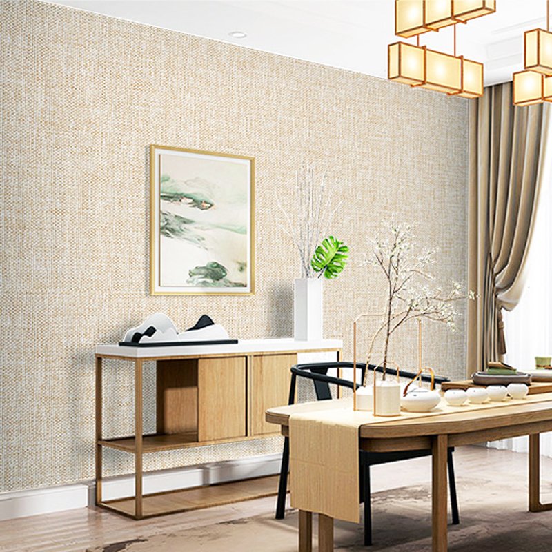 Factory Direct Sales Modern Pvc Wallpaper Living Room Bedroom Wall Home Decoration Wholesale Solid Color Wallpaper Roll