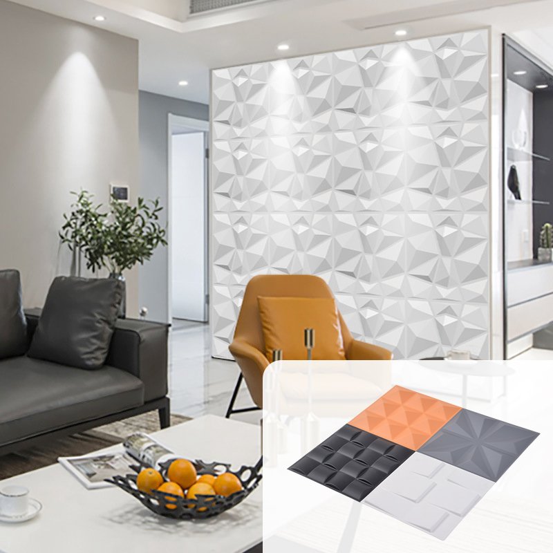 3D Decoration Board 3D Wallpaper Wholesale New Decorative PVC Panels Wall Panel