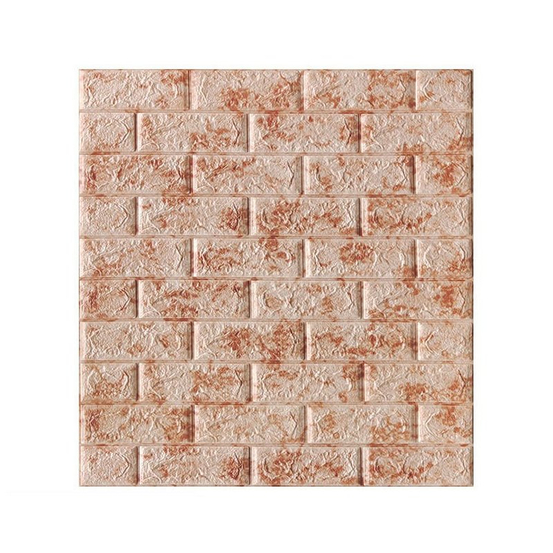 Pattern 2.5Mm To 5Mm Thickness Foam Waterproof Peel And Stick Roll Wallpaper