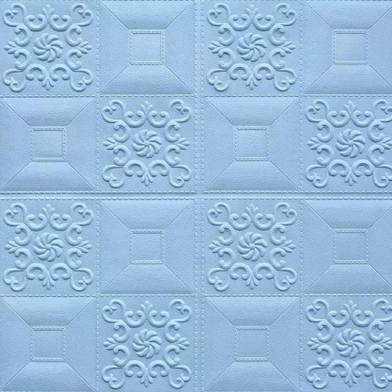 Pattern 2.5Mm To 5Mm Thickness Foam Waterproof Peel And Stick Roll Wallpaper