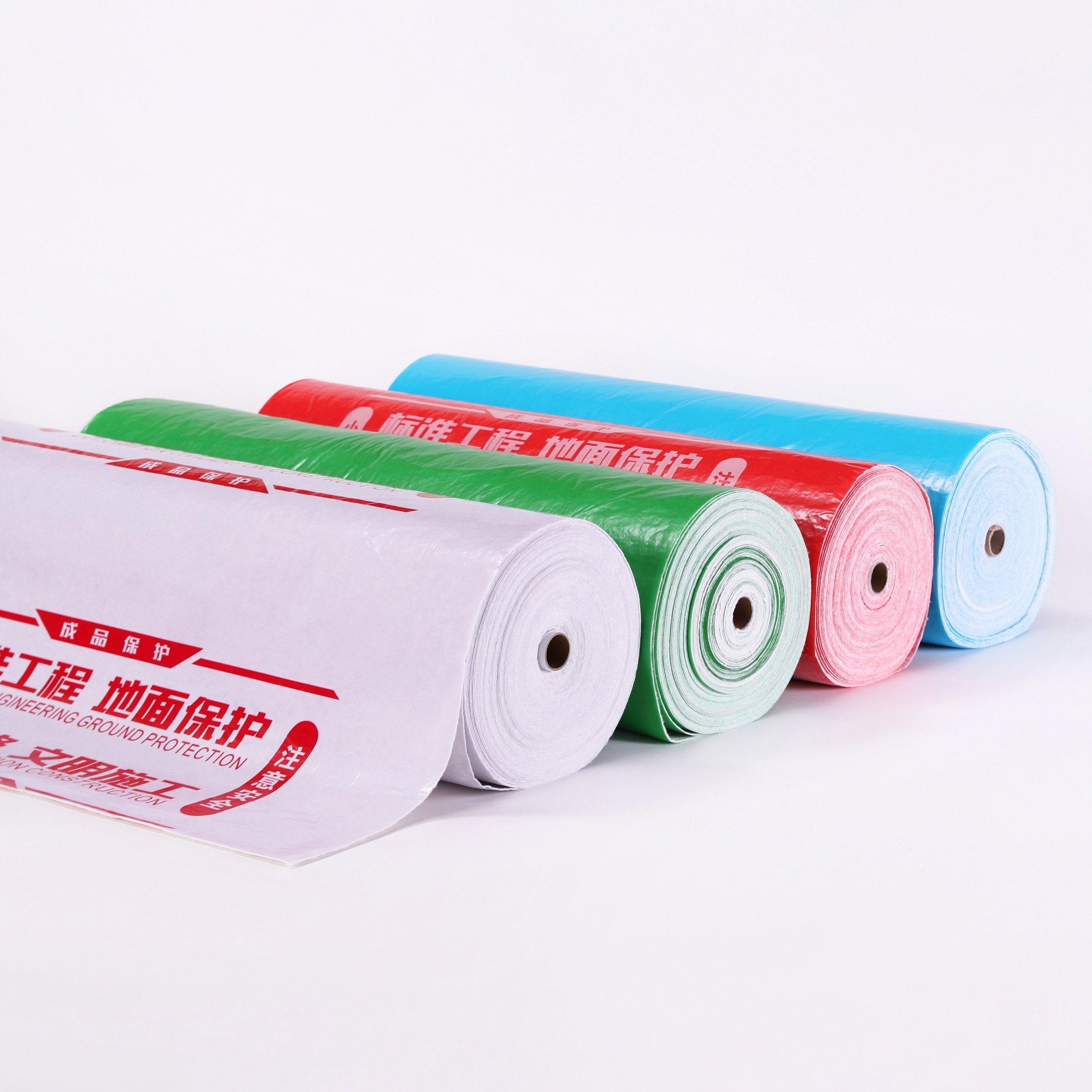 Modern Style Woven Laminated Kitchen Cabinet Wrap Protection Film Decorative Furniture Films For Apartment Use