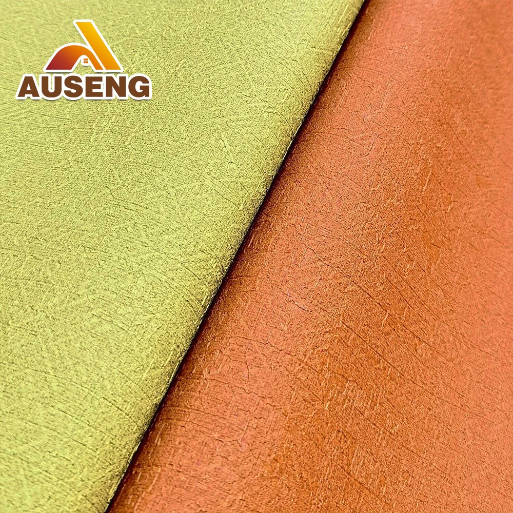 Fasion Interior Room Decorative Fabric Backed ASTM E84 Class A Certification Textured Vinyl Wallpaper PVC Wallcovering