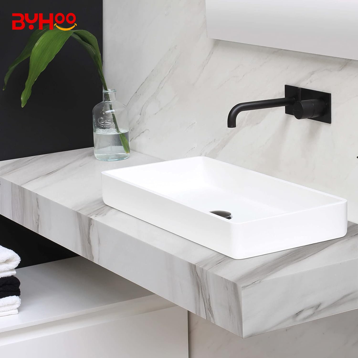 2024 latest design Black and White Peel and Stick Waterproof Self Adhesive Marble Wallpaper for Bathroom Countertops