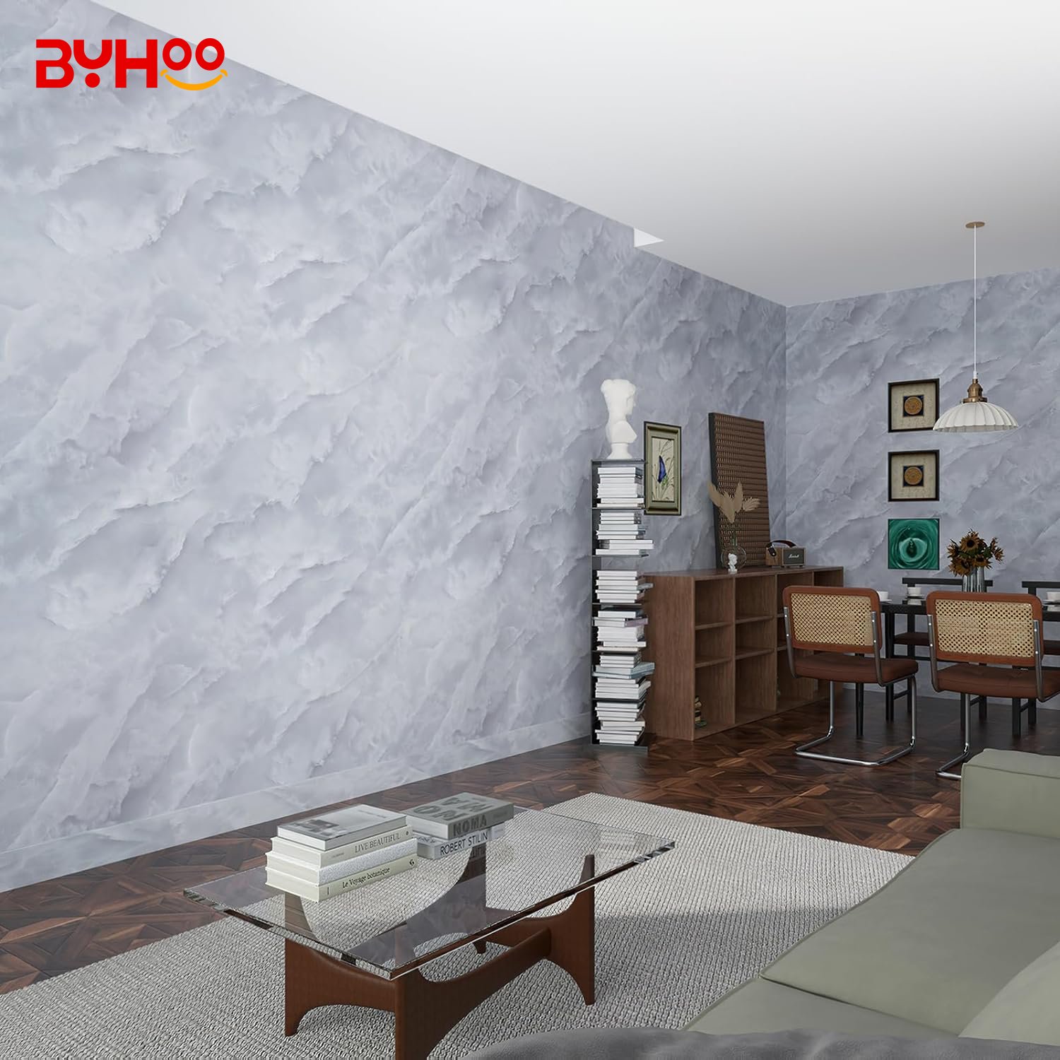 Removable PVC marble sticker self adhesive wall paper peel and stick countertop contact wallpaper roll for bathroom