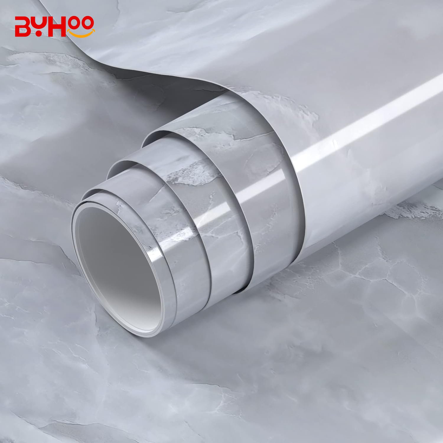 Removable PVC marble sticker self adhesive wall paper peel and stick countertop contact wallpaper roll for bathroom