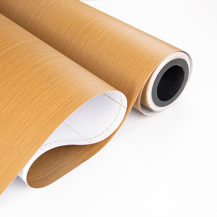 Pvc Foil Rolls Renovation Contact Paper for Household Use Wholesale Modern Wood Grain Wallpaper for Cabinets Furniture