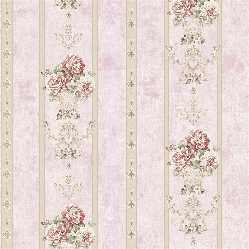 Pink Wallpaper for Girls Room Decorative Plastic Wallpaper
