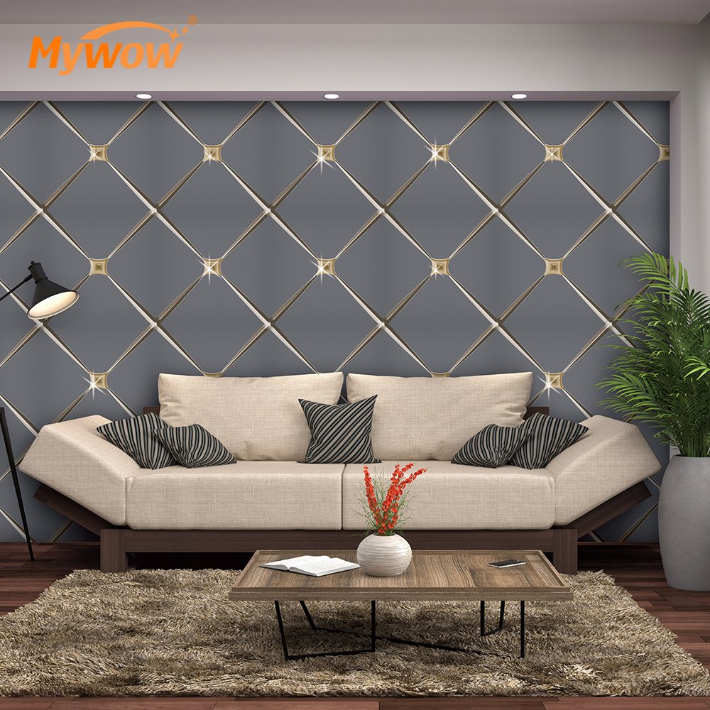 Favorite Modern 3d Suede Velvet Custom Wholesale Papier Peint Home Decoration Wallpaper For Wall