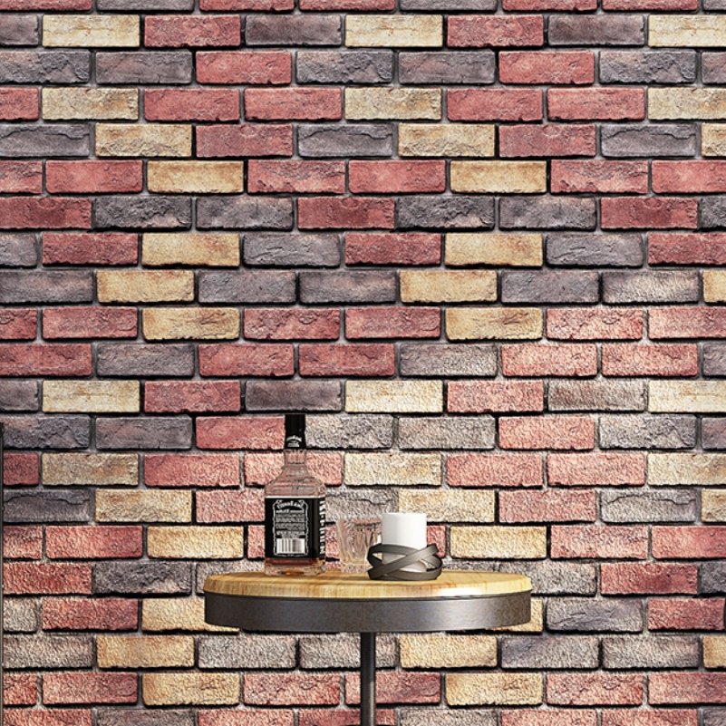 FM HOME decor wallpaper 3d wall sticker XPE wallpaper foam wall covering sticker rolls