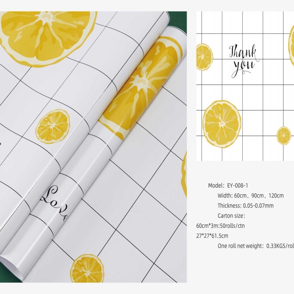 Flower color PVC vinyl film Sticker Roll for home wall decor self adhesive Wallpaper Peel and Stick wall paper