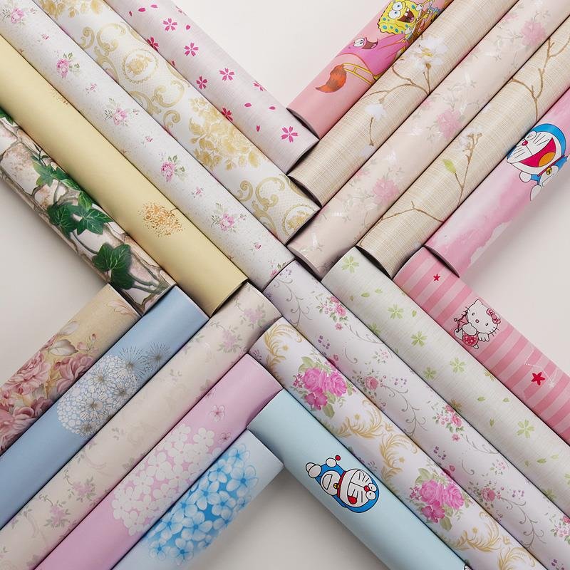 FM HOME adhesive wallpaper stickers in rolls waterproof oil-proof for kitchen, living room, furniture decoration
