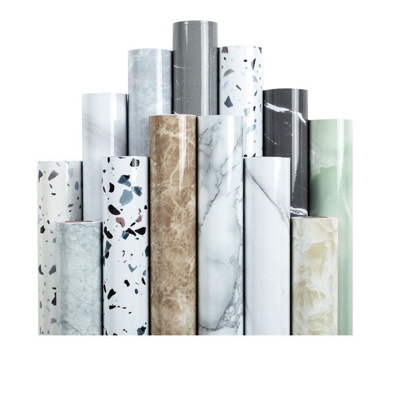 FM HOME adhesive wallpaper stickers in rolls waterproof oil-proof for kitchen, living room, furniture decoration