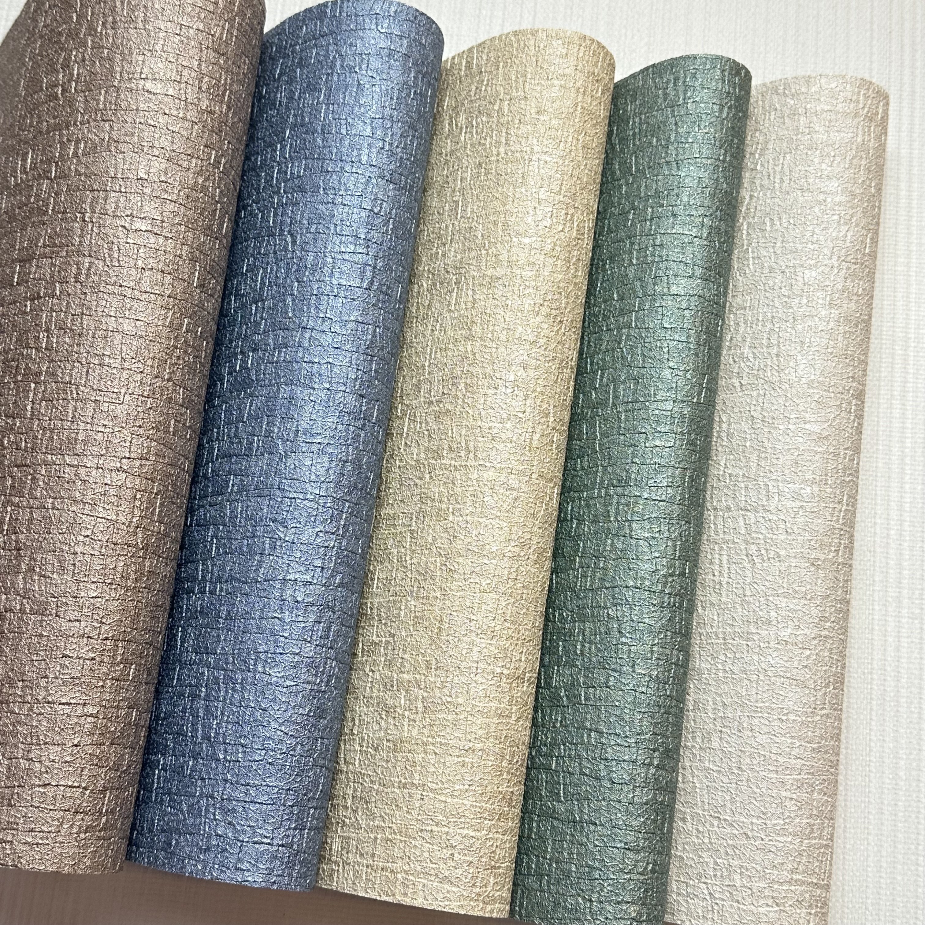 Diatom Mud Wall Cloth Custom Luxury Wall Paper Rolls Interior Hotel Room Pvc Vinyl Wallcovering