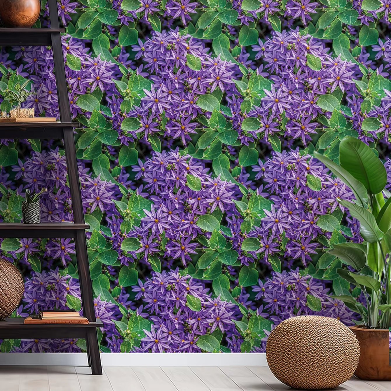 Banana Leaves Southeast Asian Tropical Rainforest Forest Wallpaper Green Plants Small Fresh Leaves Wallpaper Wall Covering