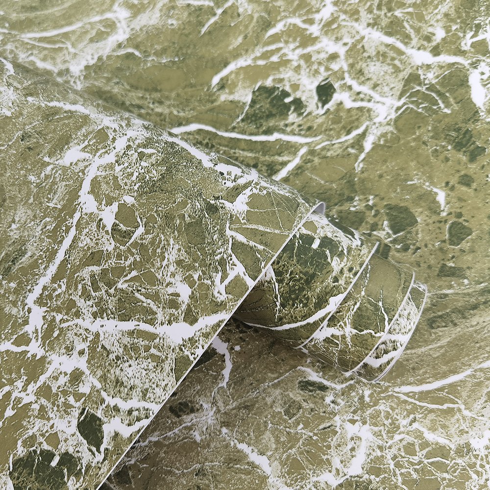 Cheap custom size vintage self adhesive 3d marble wallpaper rolls