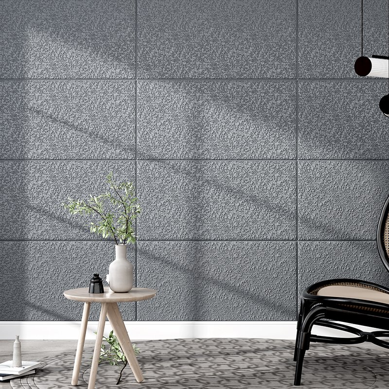 Diatom Mud Texture Modern 3D PVC Self-Adhesive Wallpaper Peel and Stick Waterproof Wall Panel for Bedroom Living Room Thick