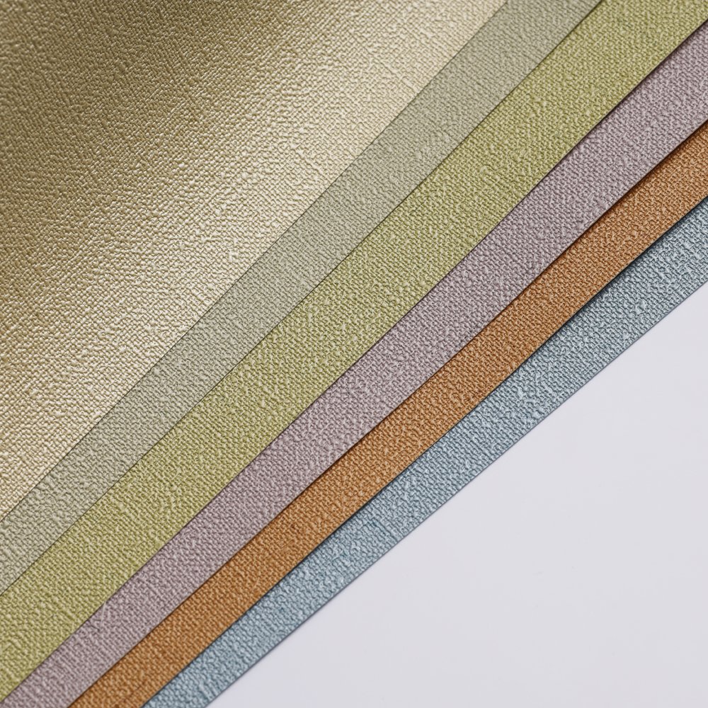 Factory Supply wholesale function wallpaper vinyl Fabric Texture wall paper Wall covering home improvement home decor hotel