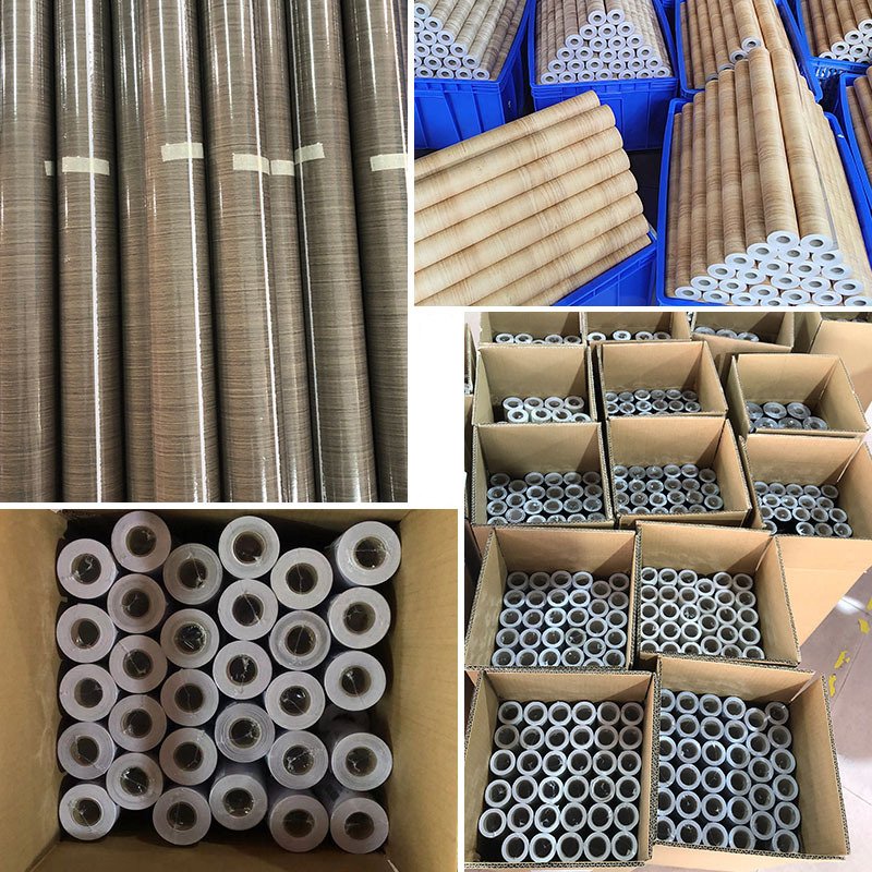 high quality sticker wall 3d house decoration wallpaper wood design paper in rolls for teenagers