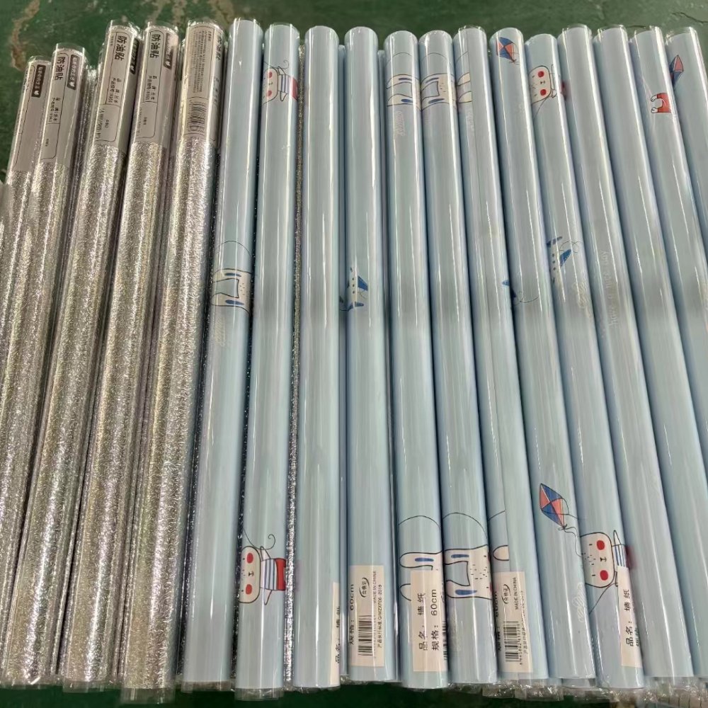 Flower PVC vinyl film Sticker Roll for home wardrobe decor self adhesive Wallpaper Peel and Stick wall paper