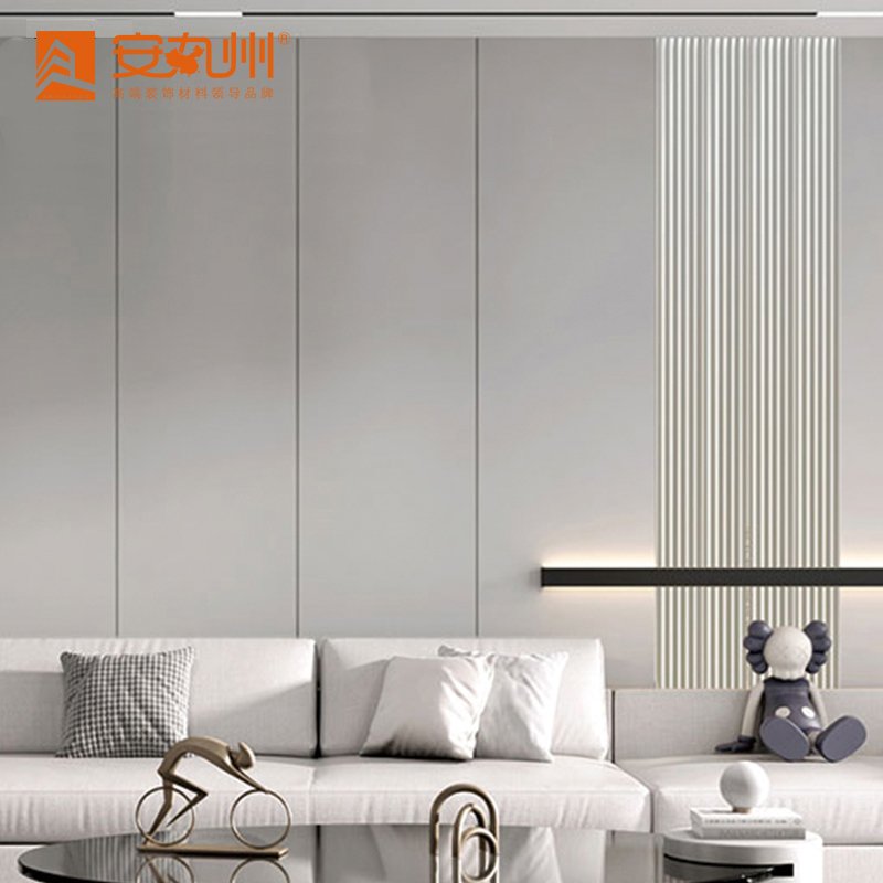 Silent, flame-retardant, and fire-resistant inner arc grille wall panels