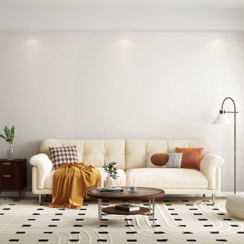Wallpaper Linen Sisal Grass Cloth Woven Wall Paper Wallcoverings Natural for Hotel Home Livingroom Bedroom PVC Living Room Boya