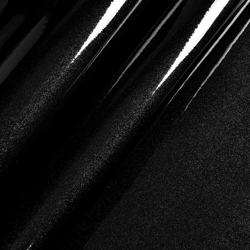 Black Glossy Self Adhesive Vinyl Film Waterproof Roll Peel and Stick Wallpaper PVC Removable for kitchen and furniture