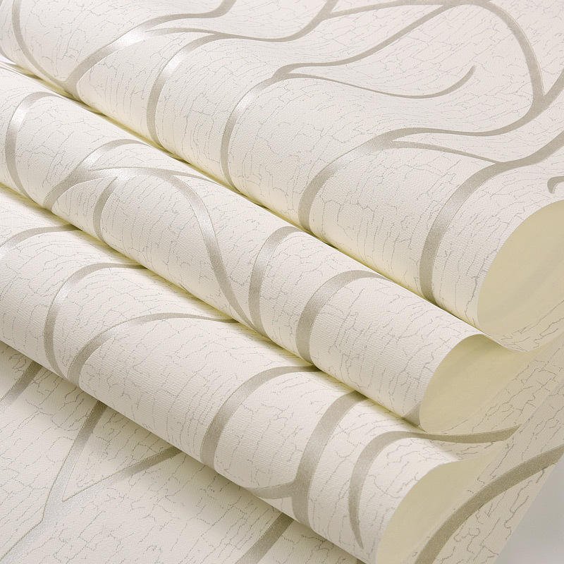 High Quality Fireproof PVC Commercial Room Project Designer Woven Fabric Non-woven Wallpaper Hotel Luxury Vinyl Wall Coverings