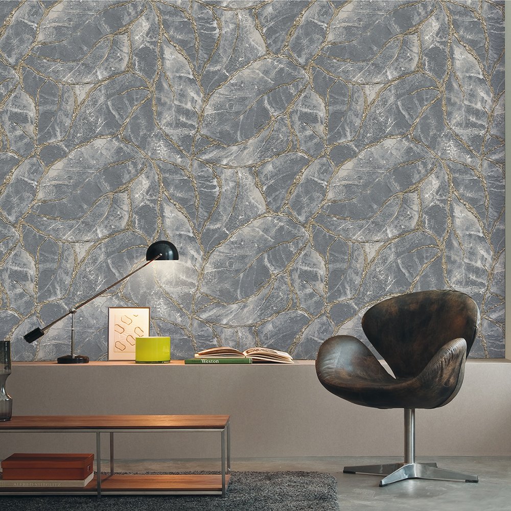 Wallpaper Decor, Designs Wallpaper Factory Supplier Luxury Living Room 1.06*15.6m Summer Modern Floral PVC Material PA11706