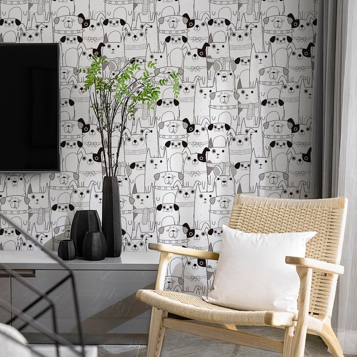 Self Adhesive Wallpapers For Living Room Bedroom Wall Paper Stickers Brick Pattern Waterproof Wallpaper