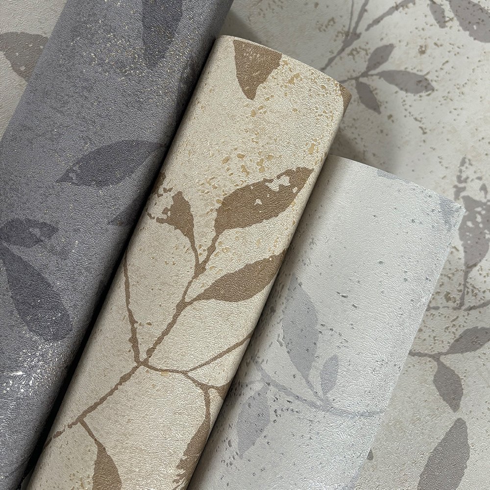 Vinyl waterproof wall decor velvet wallpaper rolls factory 3D PVC non-woven Wallpaper For home decoration