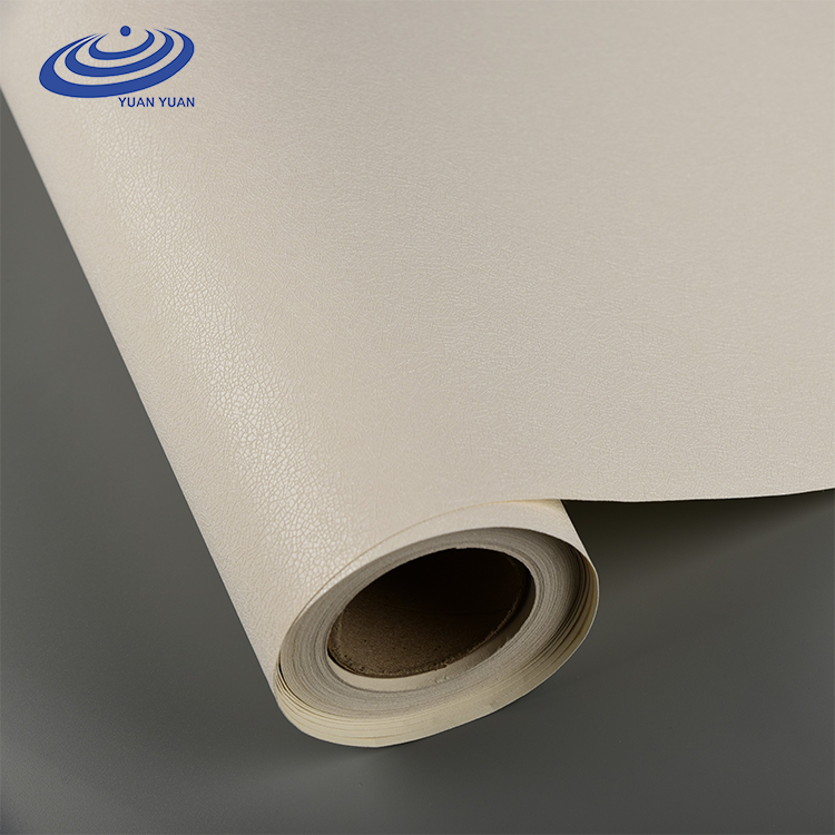 Home Decoration Waterproof Moisture-Proof White Blank Textured Digital Printable Wallpaper Rolls