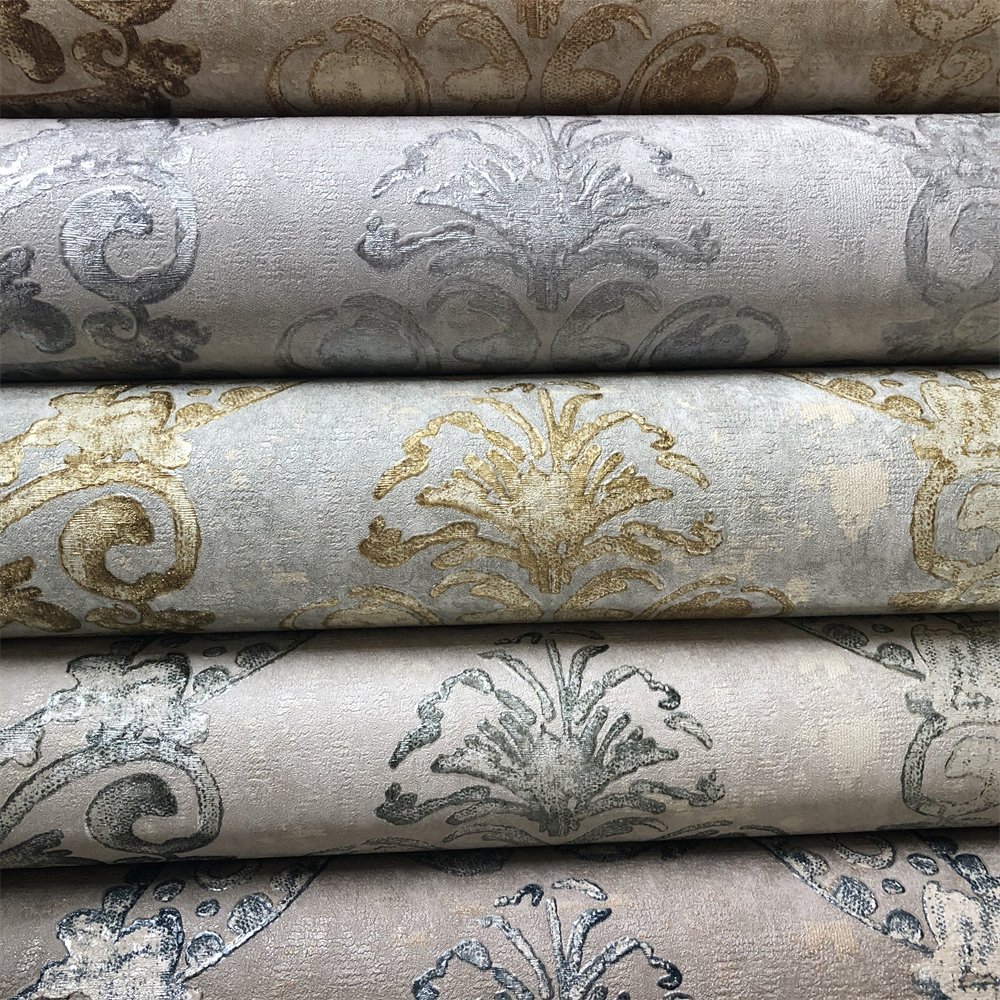 Vinyl Peel And Stick Mural Interior Wall Decoration Fireproof And Waterproof Wallpaper Rolls