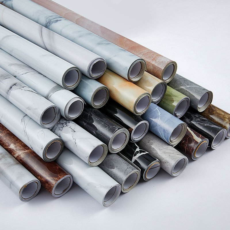 free samples beautiful home pvc 3d self adhesive sticker wallpaper marble removable roll