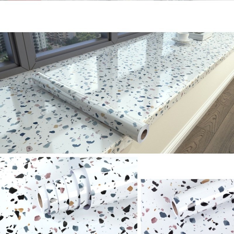 Wallpaper sticker 3d wallpaper pure solid color marble design pvc/pet wallpaper rolls