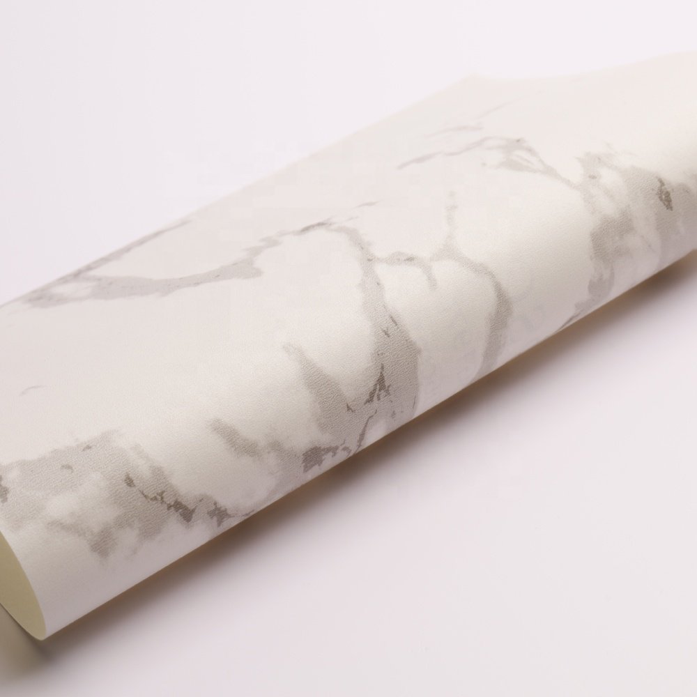 Wholesale decoration de maison Marble Grain Wall Wallpaper Rolls Waterproof Feature Hot Sales for Hotel Wall Decoration