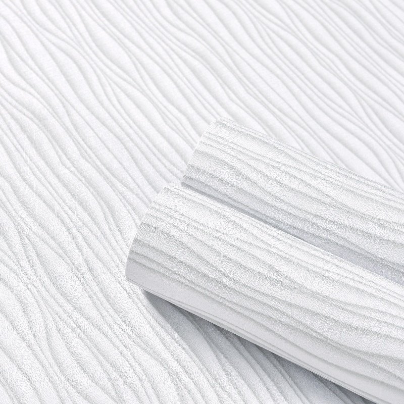 Water Ripple Style Grey Color Hard-Wearing Indoor Wallpaper Sticker Easy-To-Use Home Decorative Wallpaper Sticker