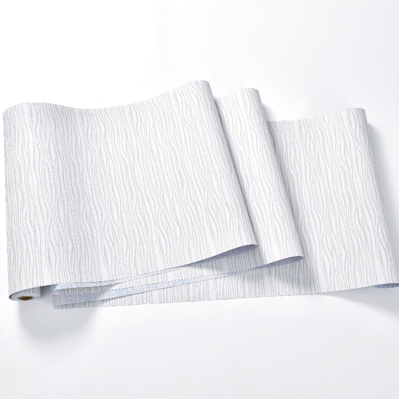 Water Ripple Style Grey Color Hard-Wearing Indoor Wallpaper Sticker Easy-To-Use Home Decorative Wallpaper Sticker