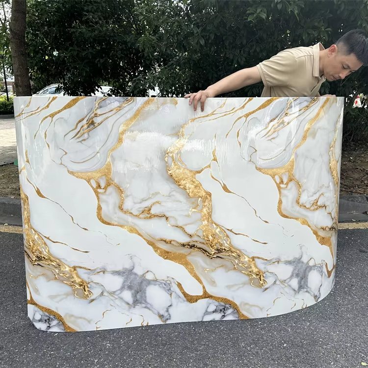 vinyl peel and stick 3d marble wall panel ceiling luxury sticker home decor foam Self Adhesive Wallpaper panel marble roll