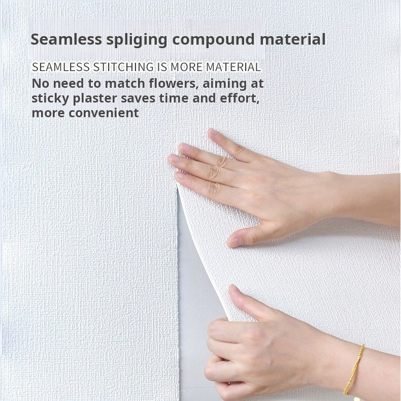 Fabric Backed Wallpaper Non-Woven Rolls Peel & Stick Textile Wallcovering