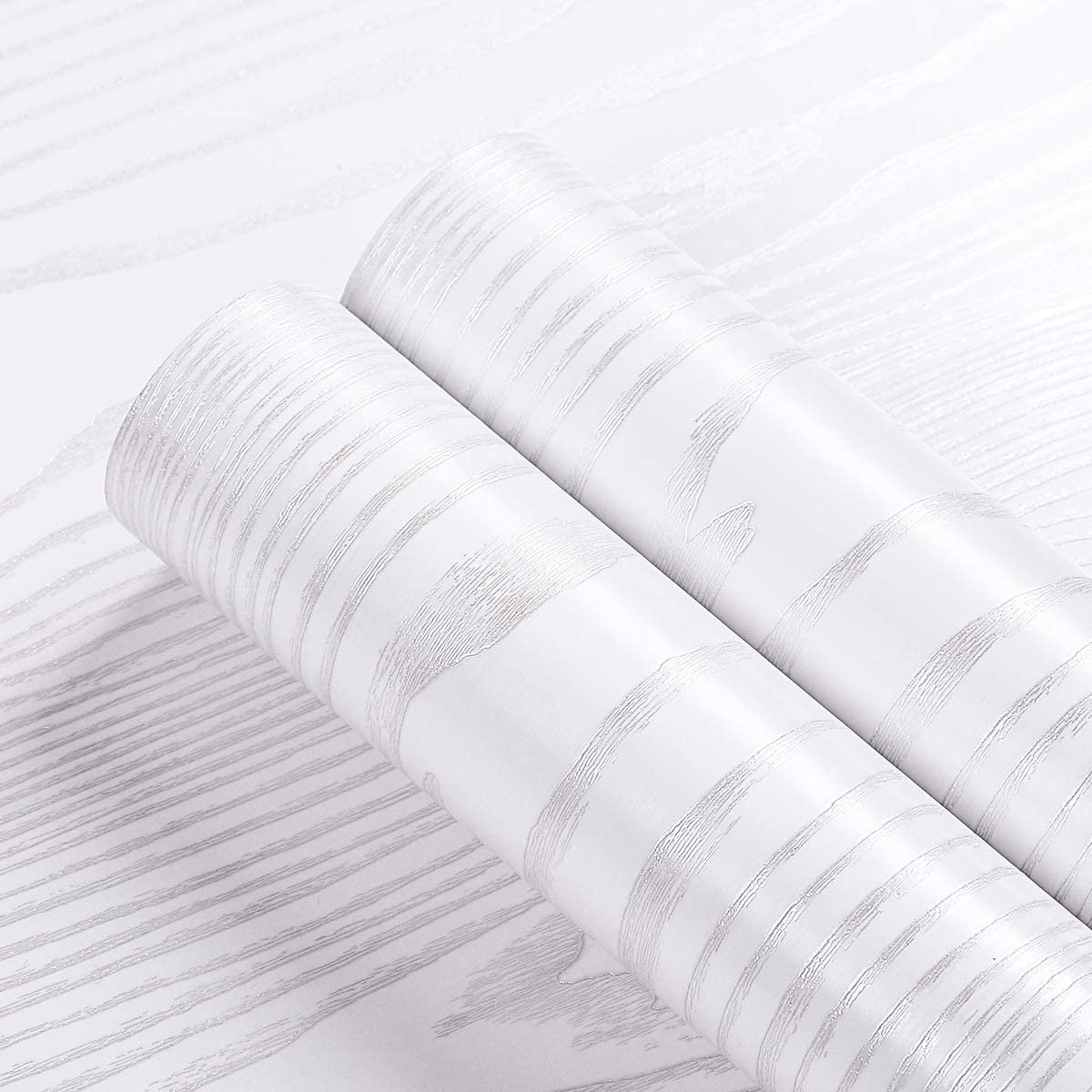 ORON DECO Self-Adhesive Waterproof Vinyl Wallpaper Rolls Wood Sticker Kitchen Cabinets Bedroom Furniture Renovation Wallpaper