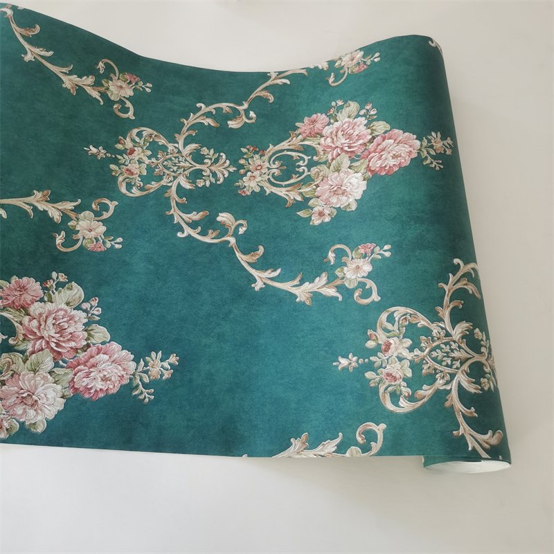 Strong Wallpaper Sticker Hotel Room Wallpaper Mint Green Textured Wallpaper Custom Print