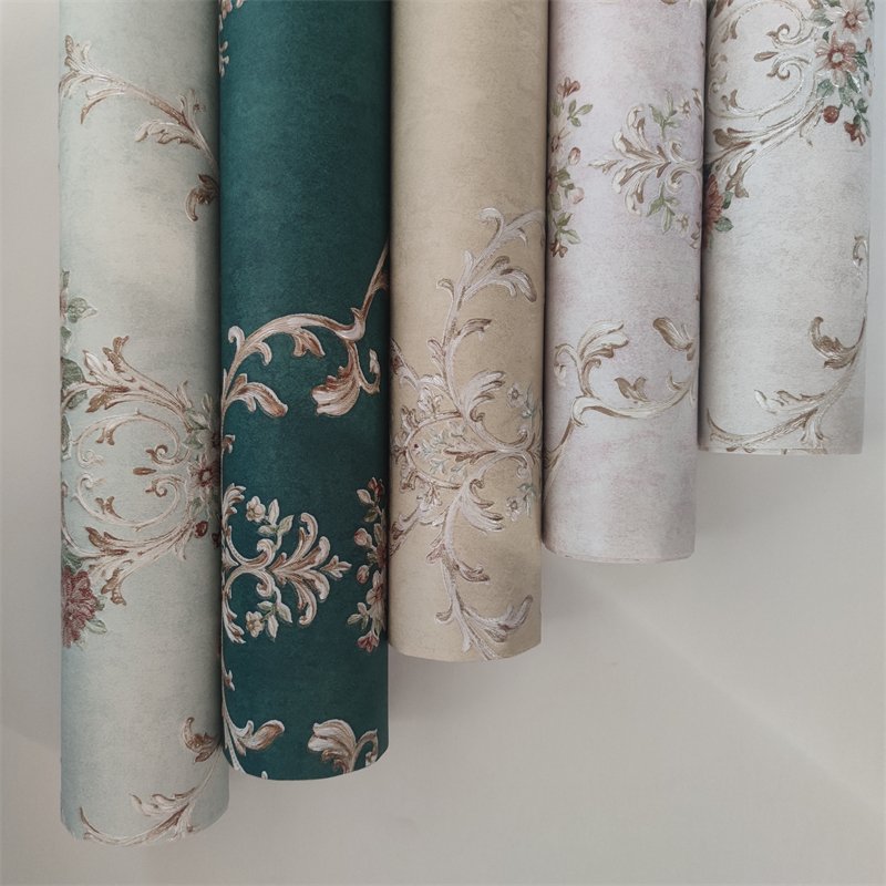 Strong Wallpaper Sticker Hotel Room Wallpaper Mint Green Textured Wallpaper Custom Print