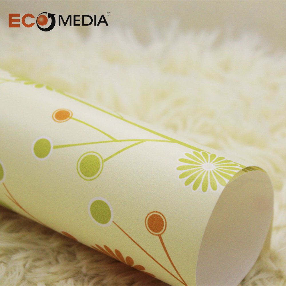 Non-woven White Wallpaper 50m Printing Wallpaper Roll Supplier