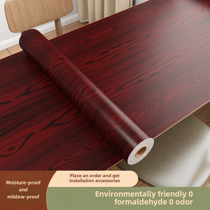 3D Wall Paper Home Decor wood look bathroom peel and stick tile wallpaper Waterproof for Household Entertainment Use