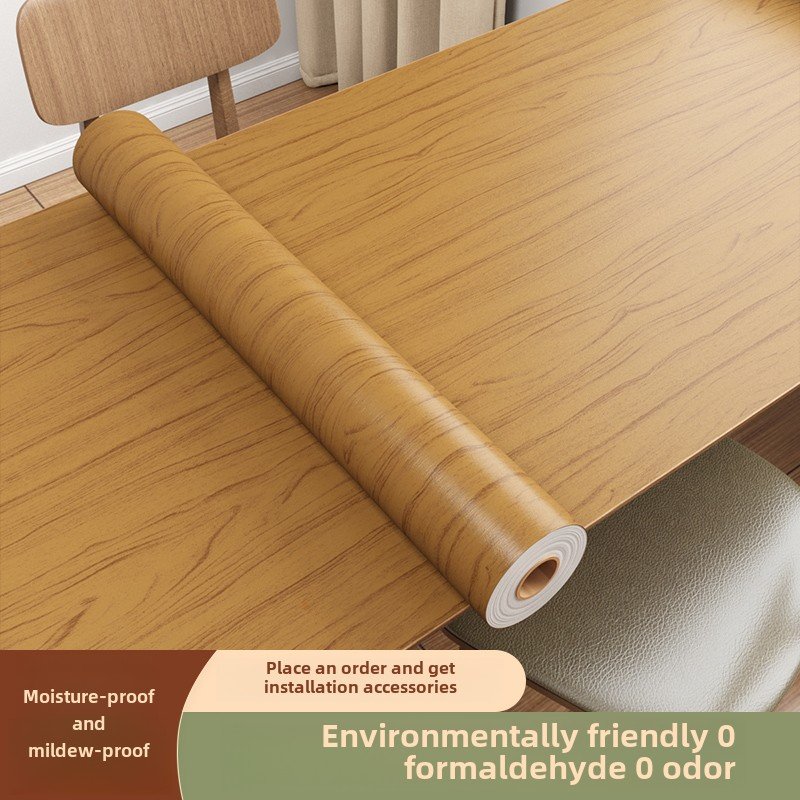 3D Wall Paper Home Decor wood look bathroom peel and stick tile wallpaper Waterproof for Household Entertainment Use
