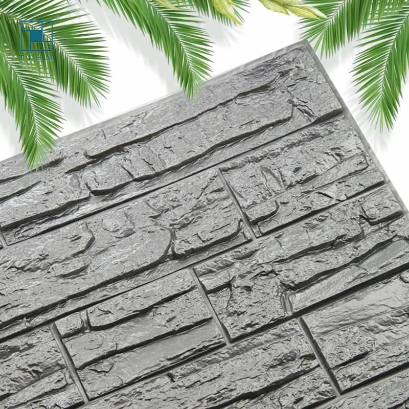 2023 new arrival self adhesive roll package home decorative 3d foam wallpapers 3d wall panel 3d brick wallpaper